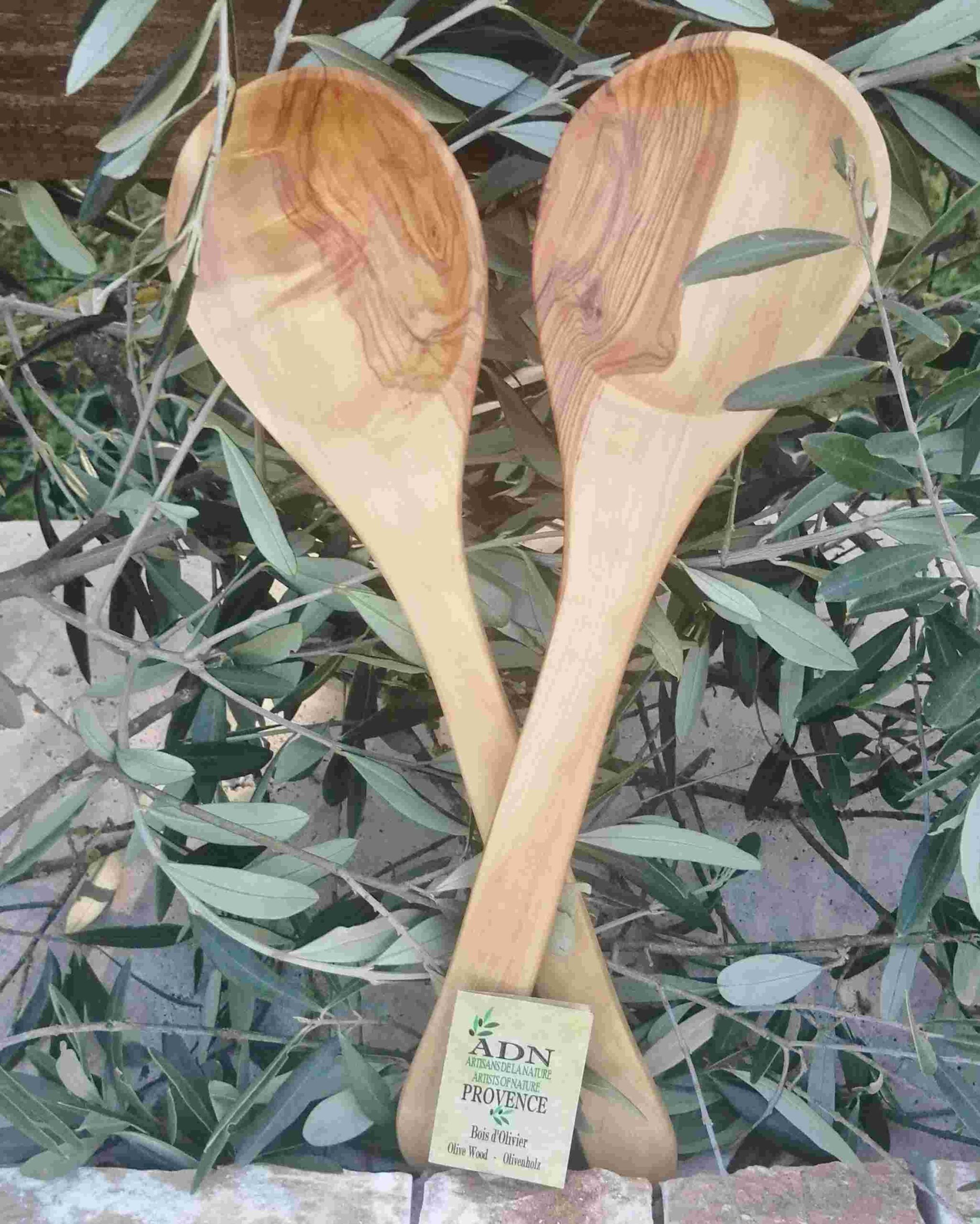 Spatule en bois d'olivier 24cm - Ustensiles de cuisine