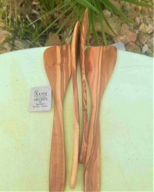 Repose-cuillère en bois d'olivier - Be Home